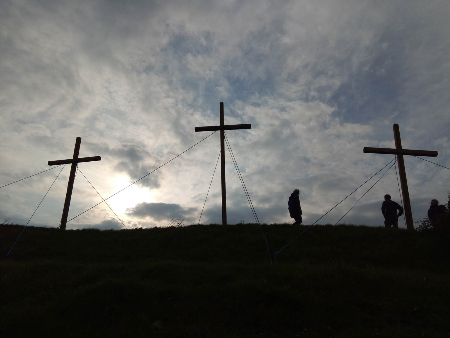 Crosses on Brent Knoll